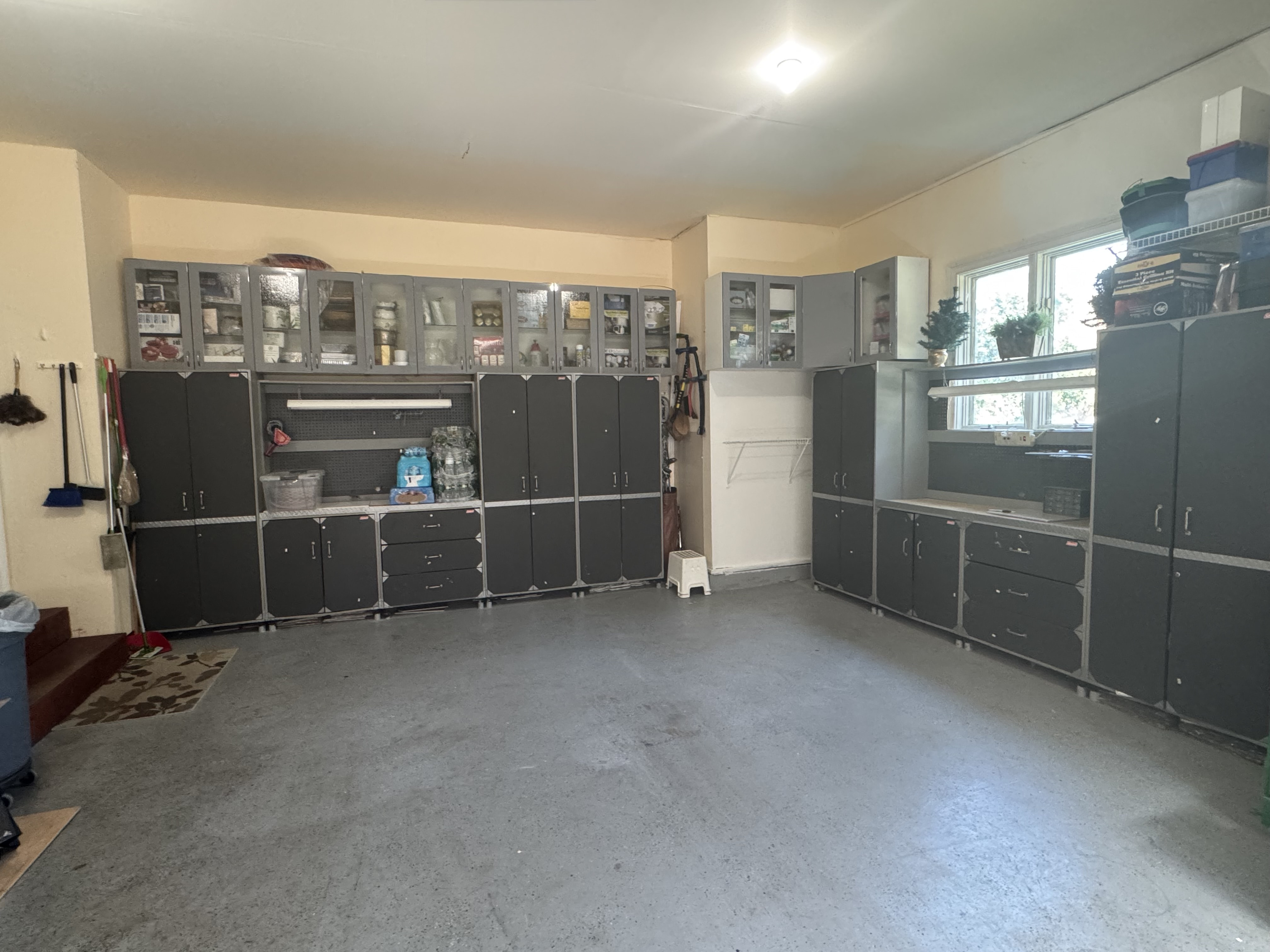 Garage cleaned, organized and all junk removed